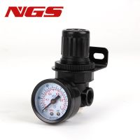 NAR-200-RNKG G1/4 Pneumatic Pressure Regulating Valve Reducing R07 Regulator With Gauge and Bracket Zinc Alloy NAR200