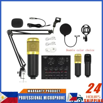 BM800 Professional Condenser Microphone V8 Sound Card Set For