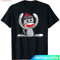 เสื้อยืดcalandfashionประเทศไทย หนุมาน พระพุทธเจ้า เทพเจ้าลิง Sock Monkey In Yoga Hanumanasana Funny Full Splits Pose Gif  KRO7