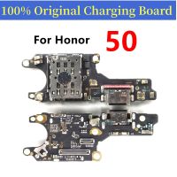 100% Original USB Connector Charger พอร์ตชาร์จสําหรับ Huawei Honor 50 Dock Charge Board Flex Cable