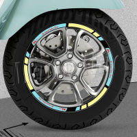 Motorcycle Wheel Rim Sticker Scooter 12Inch Reflective Decal Accessories For Vespa Primavera Sprint 50 150 GTS Super 125 250 300