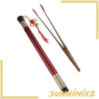 ▤❀ ( Sunnimix2 ) อุปกรณ์ไม้จันทน์ Yangqin Dulcimer Beaters พร้อมเคส 1 คู่