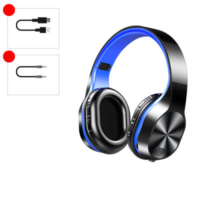 NEW T5 Bluetooth Headphones Wireless Stereo Earphones Foldable Low Bass Headset Adjustable Earbuds With MicrophoneTF Card