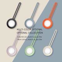 ✚◘ↂ Mullticolor บางกันน้ำซิลิโคนป้องกันกรณีสำหรับ Airtag Apple Air Tag Protector Cover Cases Blue ชมพู แดง Scratchproof