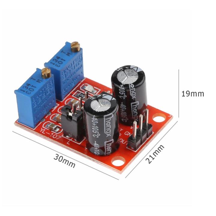 โมดูลแผงตัวกำเนิดสัญญาณคลื่น5v-15vdc-เครื่องกำเนิดไฟฟ้าสัญญาณคลื่นกระดานสัญญาณสัญญาณคลื่นความถี่-ne555รอบการทำงาน5v-15vdc