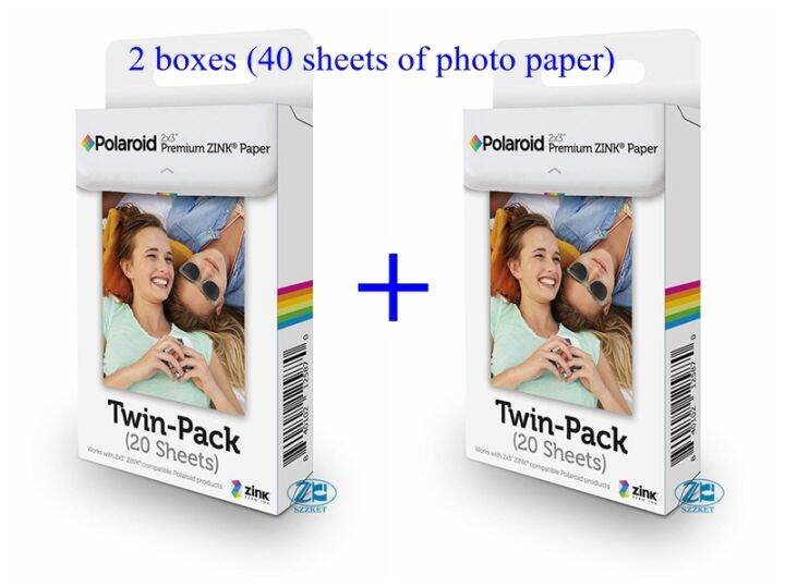Film Cameras Polaroid Premium ZINK Printer Photo Paper Sheets 30
