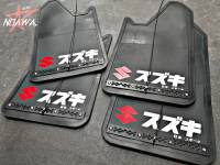 บังโคลนรถยนต์ Suzuki ลาย JAPAN เพลทดำ