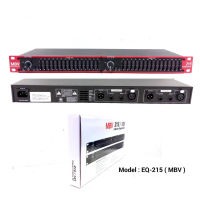 MBV  EQ-215 Dual Channel 15-Band Equalizer 1U Rack Mount - intl(รุ่น MBV 215)