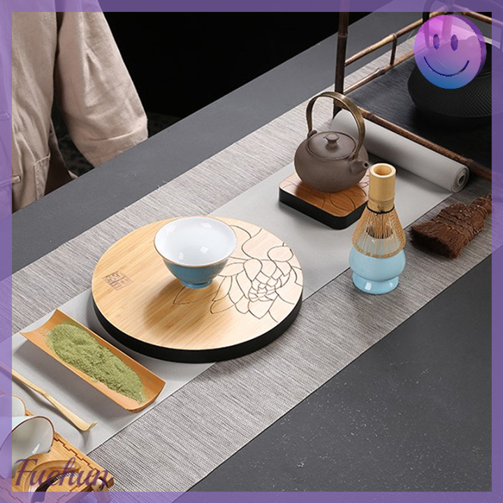 fuchun-ชุดชงชามัทฉะสำหรับใส่ไปในพิธีแบบญี่ปุ่นที่เก็บชาชาเขียวมัทฉะ