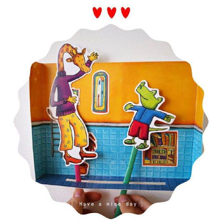 Crocodiles fall in love with giraffes series (5 sets) Lazada PH