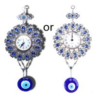 ตุรกี Blue Evil Eye Amulets แขวนผนังจี้ตกแต่งบ้านรอบ Ornaments