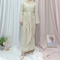 Maxi Dress Women Ramadan ABAYA ชุดมุสลิม Muslimah Women Wear Dress