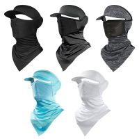 【CW】 Silk Breathable Face Seamless Scarf Motorcycle Protection Headgear Cover Outdoor