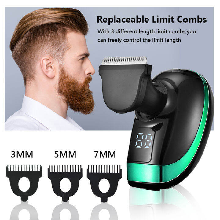 5-in-1-rechargeable-electric-shaver-five-floating-heads-razors-hair-clipper-nose-ear-hair-trimmer-men-facial-cleaning-brush-box