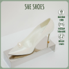 Giày cưới, giày cao gót lụa satin cao cấp , độc quyền bởi sheshoes - ảnh sản phẩm 1