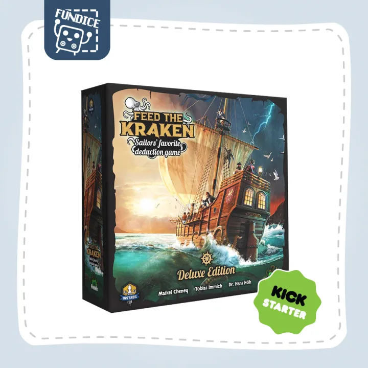 Fun Dice Feed the Kraken Deluxe Edition (Kickstarter) Board Game