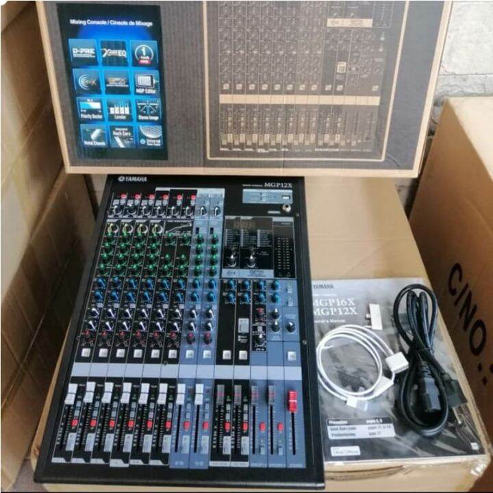 audio mixer yamaha mgp 12x/mgp12x/mgp12 x ( 12 channel ) Lazada Indonesia