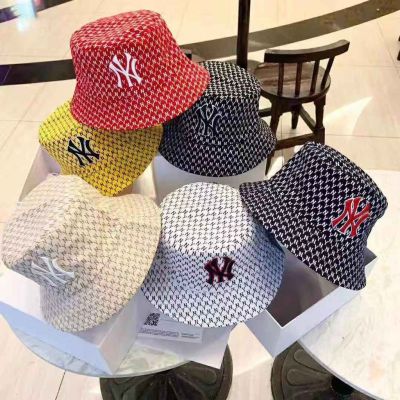NY Bucket Hat Men Women Street Wear Double-Sided Embroidered Casual Versatile Sun Co