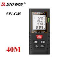 SNDWAY Laser Distance Meter 60M Laser Rangefinder Trena Laser Bubble Level Range Finder Building Measure Tape Tester Tool