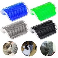 Pet Brush Comb Play Cat Toy Softer Cat Self Groomer Massage Comb with Catnip Cat Face Scratcher for Kitten Puppy Cat Accessories Brushes  Combs