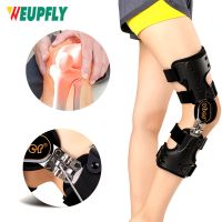 【hot】！ Hinged Knee Brace Immobilizer Leg Braces Orthopedic Patella Support OrthosisAdjustable for Left