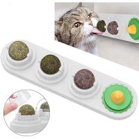 Pet Cat Catnip Toys Healthy Ball Cat Candy Licking Snacks Catnip Snack Nutrition Energy Ball Kitten Cat Toy Cat Supplies Toys