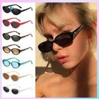 GLASSES580 การป้องกัน UV400 แว่นตากันแดดทรงรี Y2K สไตล์วินเทจ อุปกรณ์เสริมความงาม ทันสมัยและทันสมัย ที่บังแดด สำหรับผู้หญิงและผู้ชาย