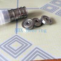 Free Shipping 50/100/200PCS FR133ZZ FR133 Flange Bearings 3/32 x 3/16 x 3/32 inch Flanged Ball Bearings RIF-3332ZZ ABEC5