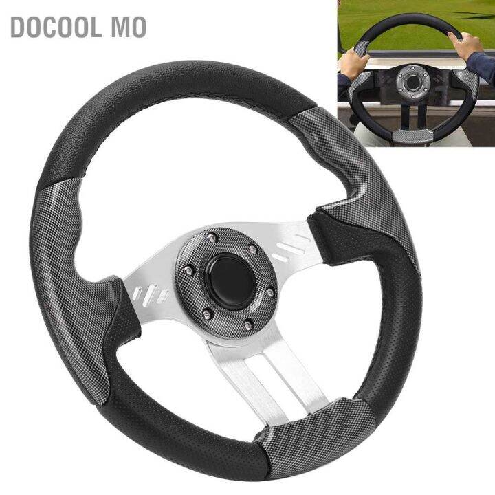 docool-mo-club-car-steering-wheel-carbon-fiber-style-replacement-for-g8-g9-g11-g14-g16-g19-g21-g22-g29-driveth