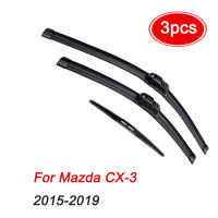 CWMIDOON Wiper ด้านหน้าด้านหลังใบปัดน้ำฝนชุดสำหรับ Mazda CX-3 CX3 2015-2019กระจกกระจกด้านหลัง22 "18" 10"