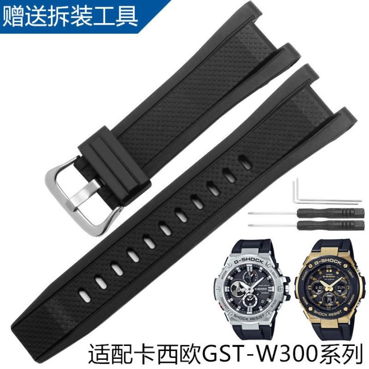 Original G - SHOCK silicone band adapter casio GST - W300G S130 400 G ...