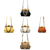 Z7WomenS Box Bag Bucket Bag Wooden Clip Evening Bag Ins Acrylic Chain Luxury Handbag Banquet Party Purse Shoulder Bag