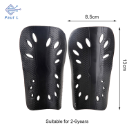 【Paul L】 1คู่ฟุตบอล Shin Pads พลาสติกฟุตบอลยามขาป้องกันสำหรับเด็กผู้ใหญ่ป้องกันเกียร์ Breathable Shin GUARD