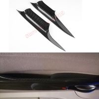 For BMW 7-Series F01 Car Interior Door Handles Carbon Fiber Front Rear Inner Doors Panel Handle Bar Pull Carrier Trim Cover