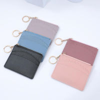 Multi-card Coin Wallet ID Case With Coin Compartment ID Card Holder Wallet Coin Pouch With Card Slots Zipper Card Holder
