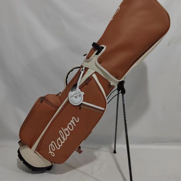 malbon-golf-bag-fisherman-hat-han-guochao-brand-pu-waterproof-frame-two-hat-golf-bag