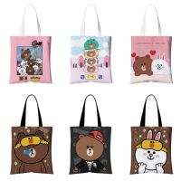 hujik กระเป๋าผ้ามินิมอล 10 ลายสกรีน ขนาด 33x38cm กระเป๋า Tote TT355