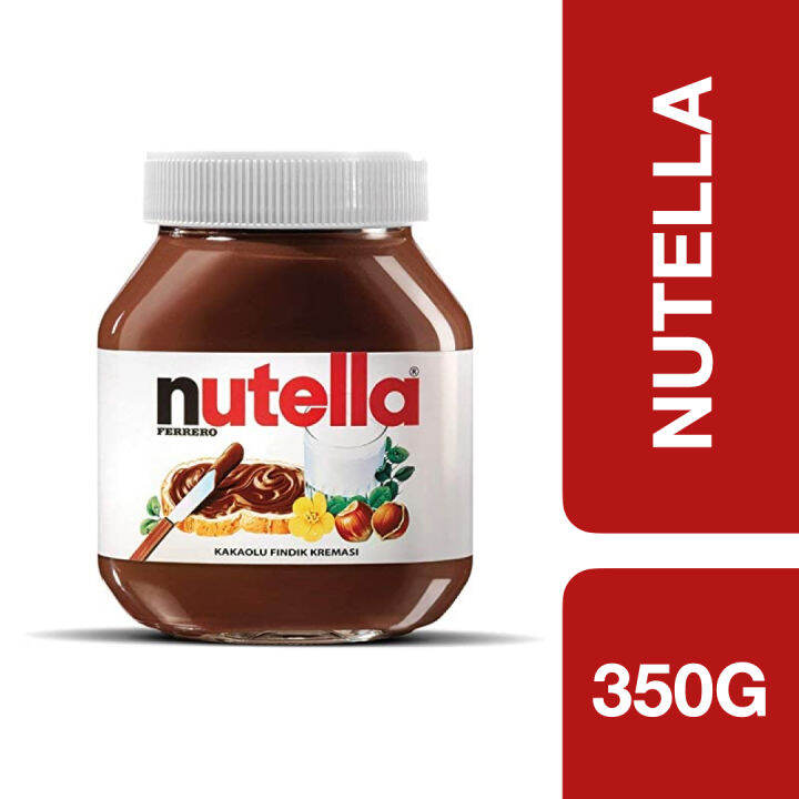 Nutella Hazelnut Chocolate Spread 350g ++ นูเทลล่า เฮเซลนัทช็อกโกแลตสเป ...