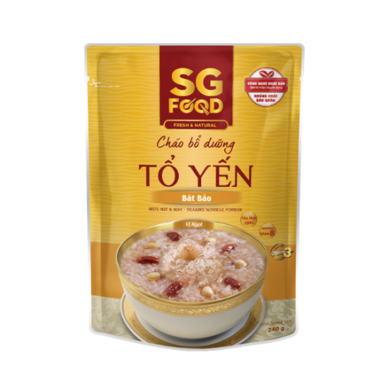 Thùng 30 gói cháo bổ dưỡng sài gòn food 5 vị 240g - ảnh sản phẩm 7