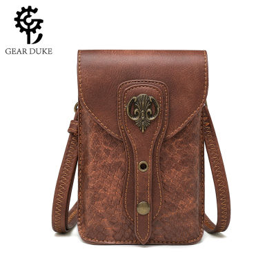 2022 Foreign Trade Bag Womens Steampunk Mini Womens Shoulder Bag Snake Pattern Motorcycle Mobile Phone Bag
