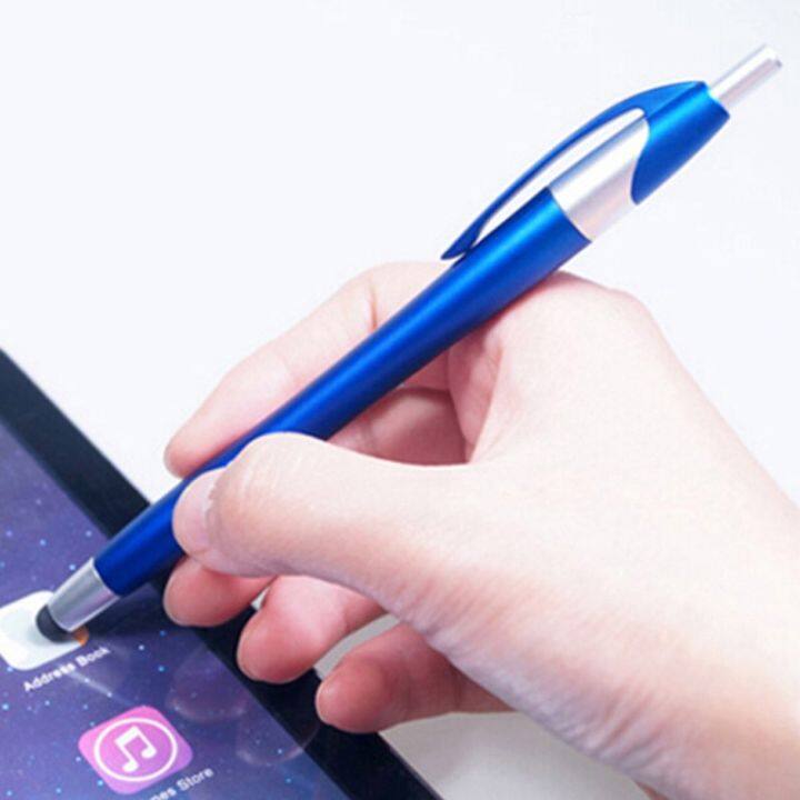 10-pieces-capacitance-pen-2-in-1-useful-mobile-phone-touch-screen-stylus-painting-pen-writing-pens-office-school-ballpoint-pen-pens