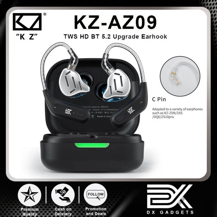 KZ AZ09 Wireless Upgrade Cable Bluetooth-compatible 5.2 HIFI Wireless ...