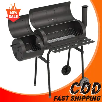 Shop Heavy Duty Bbq Barbeque Grill Luxury Charcoal with great