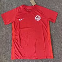 ~ เสื้อกีฬาแขนสั้น ลายทีมชาติฟุตบอล Canada Home and Away Jersey 22-23 คุณภาพสูง ไซซ์ S-XXL