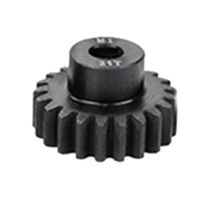 1 Piece Steel Metal Pinion Motor Gear M1 5Mm Black for 1/10 Rc Model Car Moto 21T