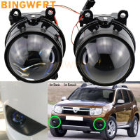 เลนส์ไฟตัดหมอกโคมไฟ LED ไฟหน้าสำหรับเรโนลต์ Megane 23แปรง F Luence Koleos Kangoo 2003-2015ไฟตัดหมอกไฟตัดหมอก Foglights