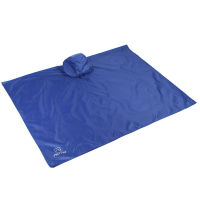 3 In 1 Camping Rain Poncho Mountaineering Trekking Rain Cover Pad Cycling Ripstop Raincoat Floor Mat Shelter Waterproof