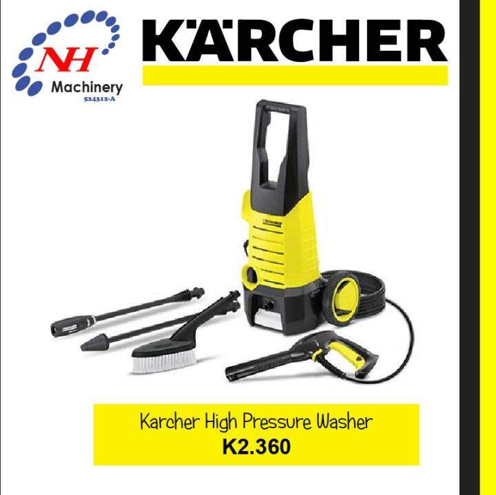 Karcher K2.360 High Pressure Washer Lazada