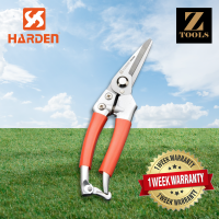 HARDEN ฮาร์เดน 630416 กรรไกรตัดกิ่งไม้  ปากตรง กันสนิม Garden Pruner รับประกัน 1 สัปดาห์  Z-TOOLS