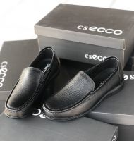 Original Ecco Mens 2023 Leisure driving soft and comfortable shoes SHY985001